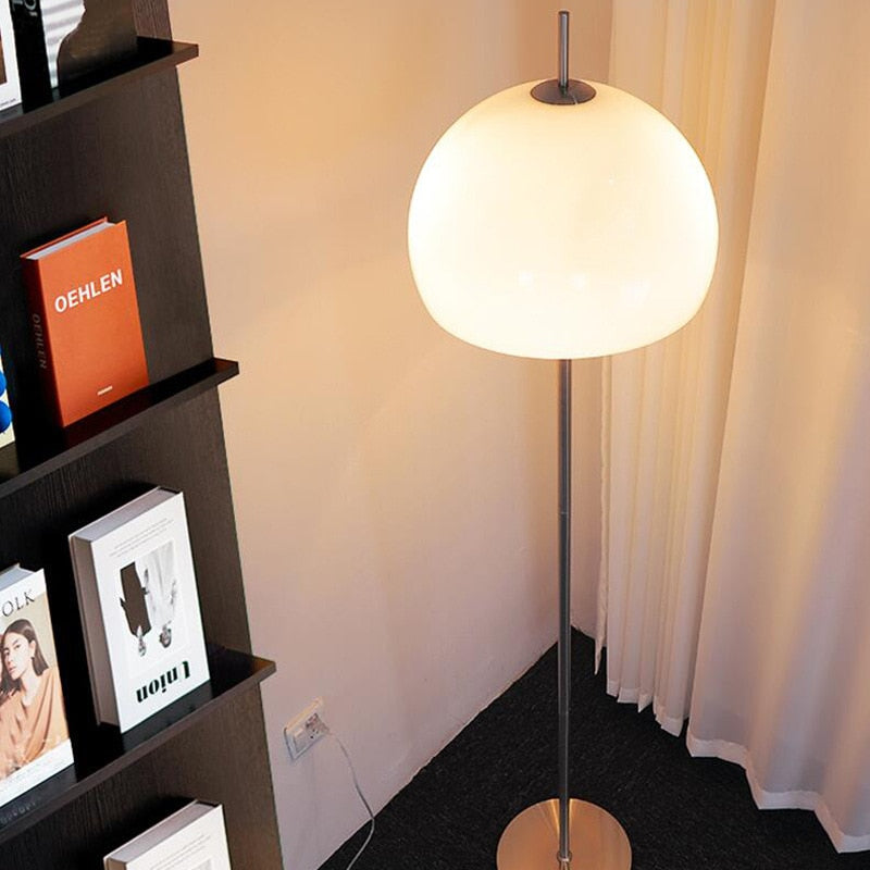 milky moonlight floor lamp