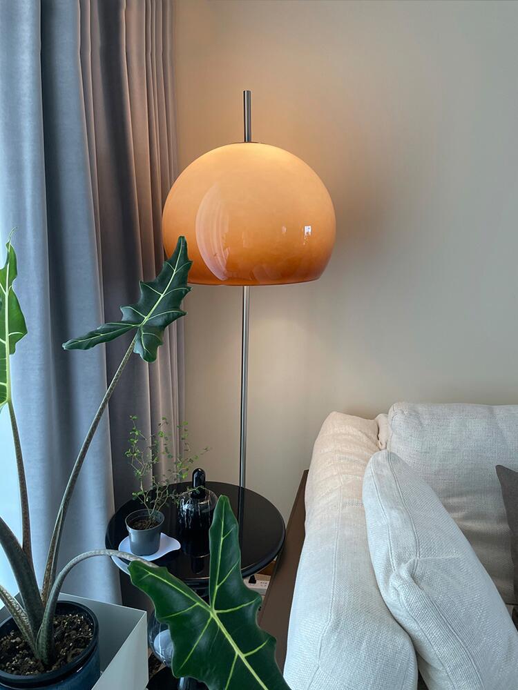 milky moonlight floor lamp