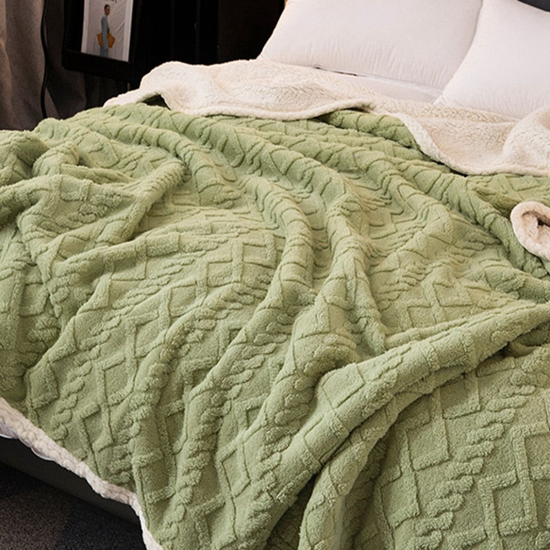 toasted marshmallow blanket