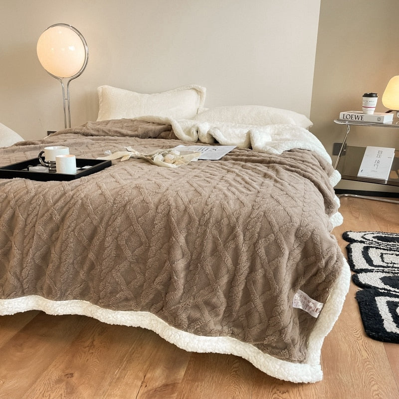toasted marshmallow blanket
