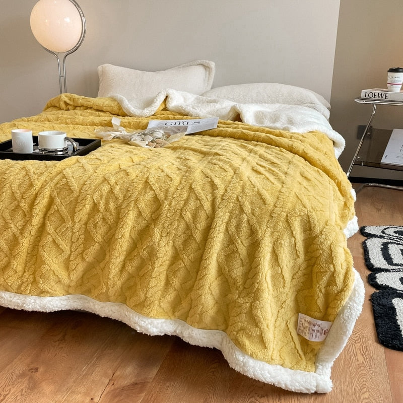 toasted marshmallow blanket