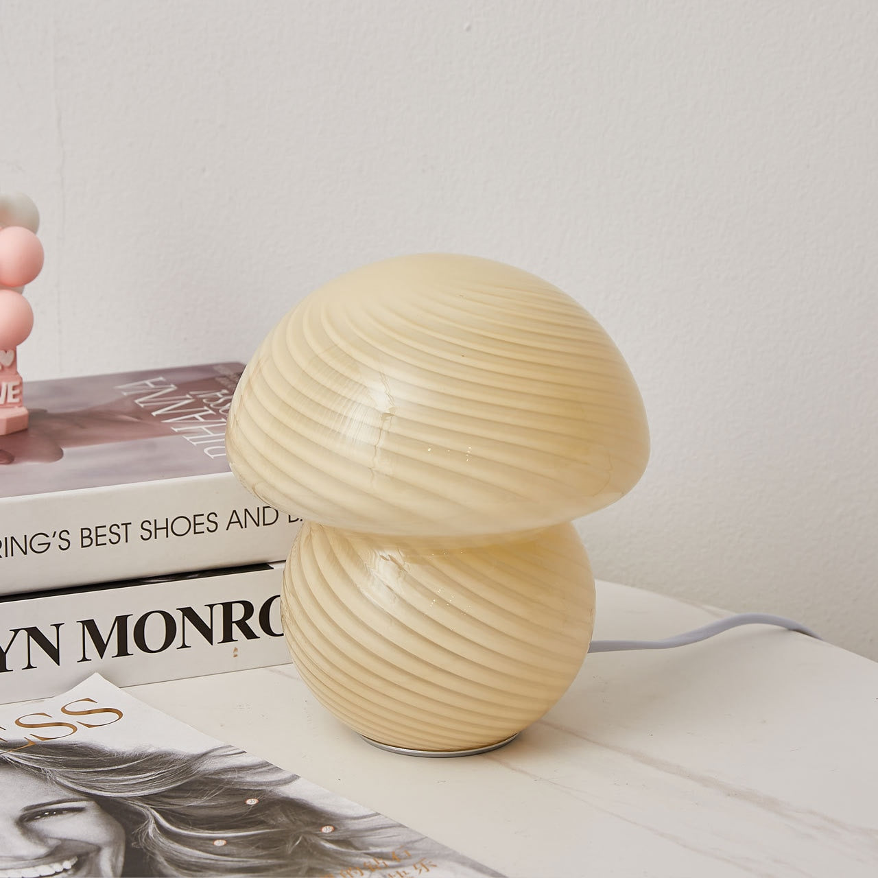 toadstool mushroom lamp