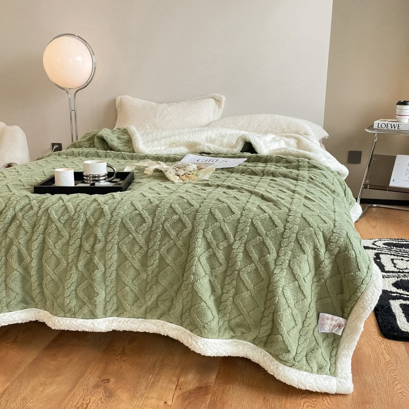 toasted marshmallow blanket