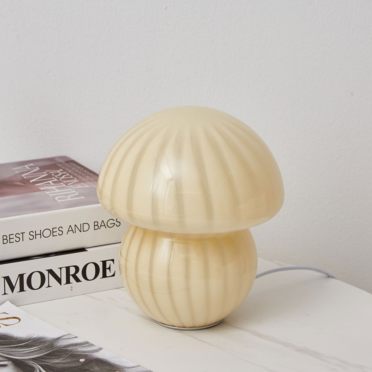 toadstool mushroom lamp