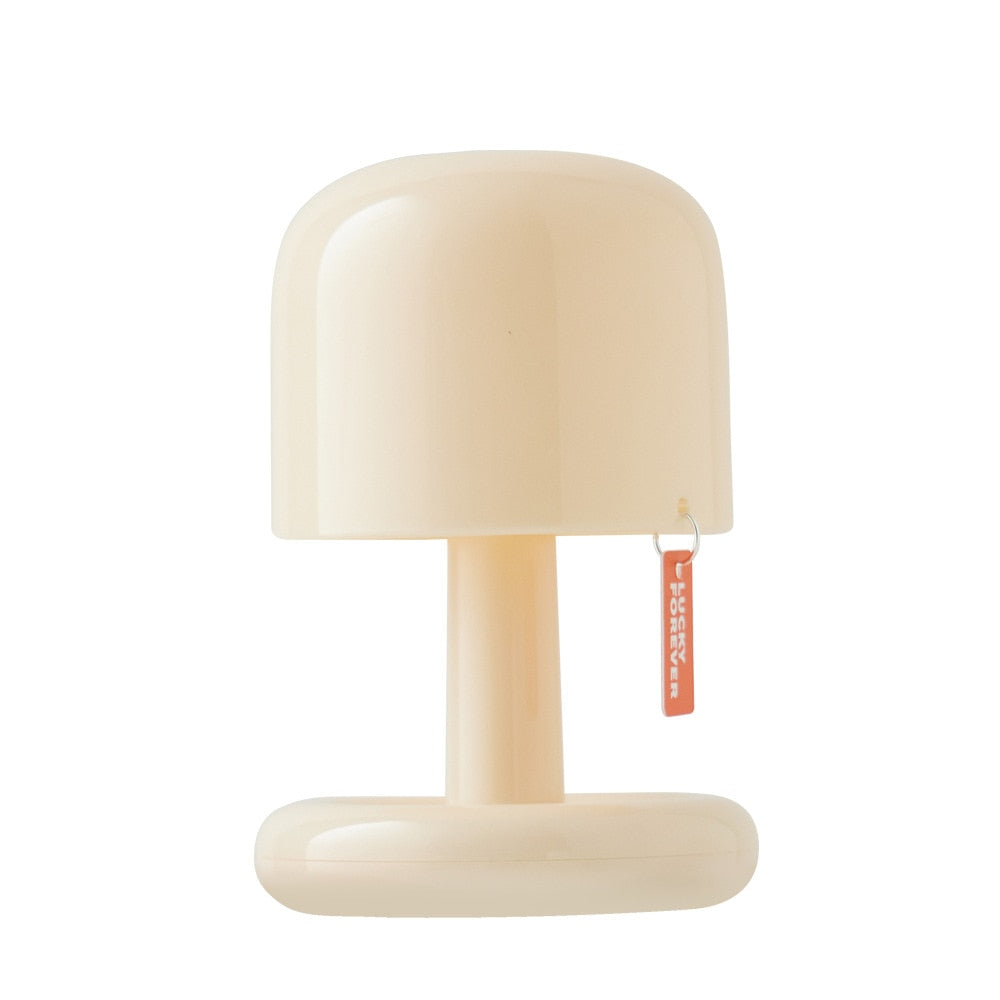 Mini Mushroom Shaped Rechargeable Led Table Lamp