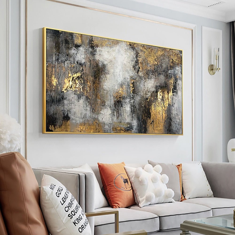 Abstract Hand-Painted Decorative Wall Art Printing - DIVINE DESIGN