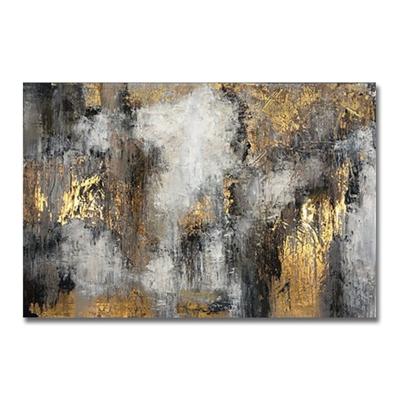 Abstract Hand-Painted Decorative Wall Art Printing - DIVINE DESIGN