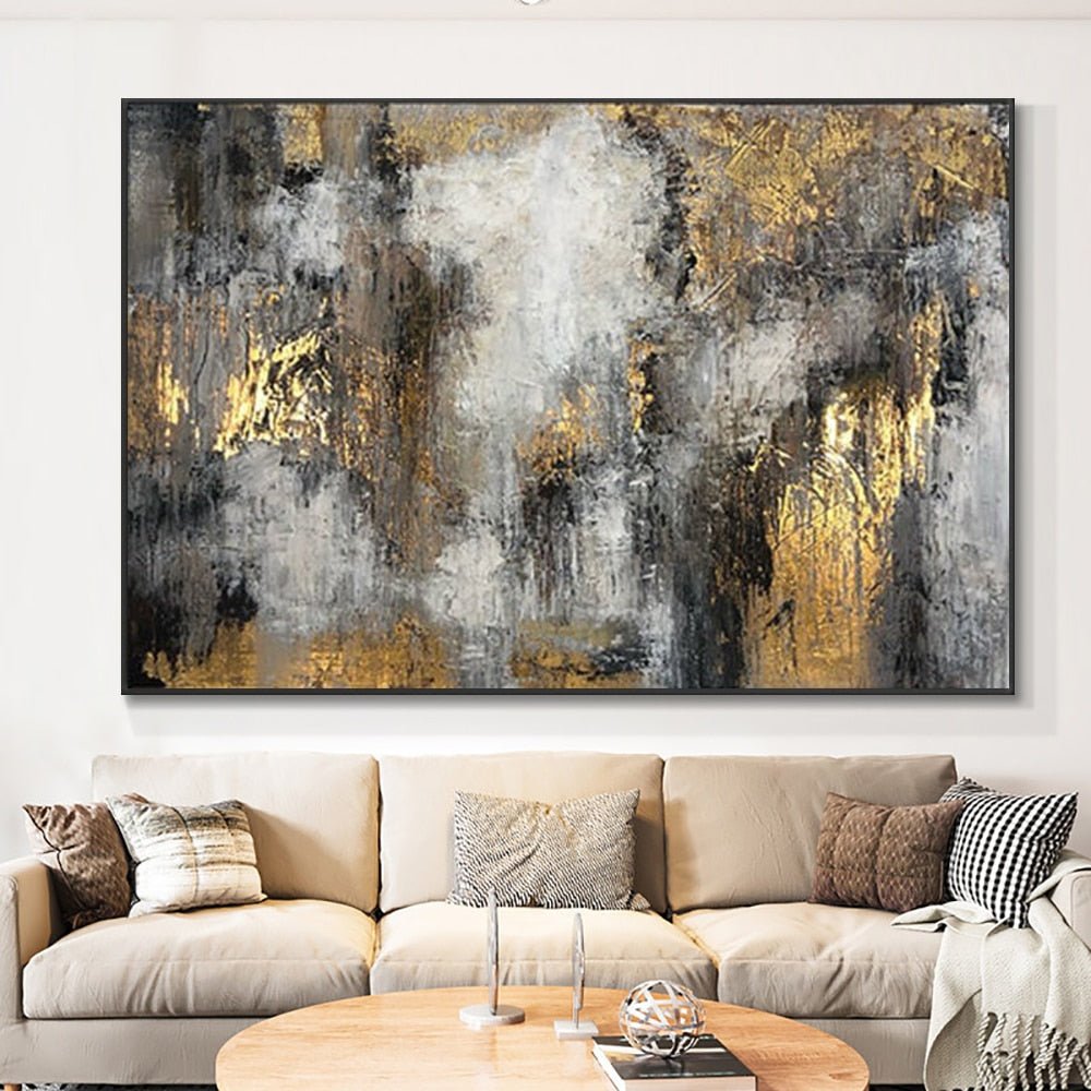 Abstract Hand-Painted Decorative Wall Art Printing - DIVINE DESIGN