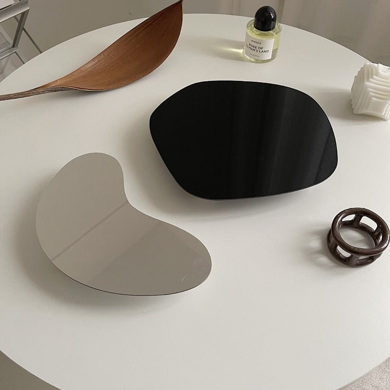 Acrylic Decorative Tray with Metal Legs - DIVINE DESIGN
