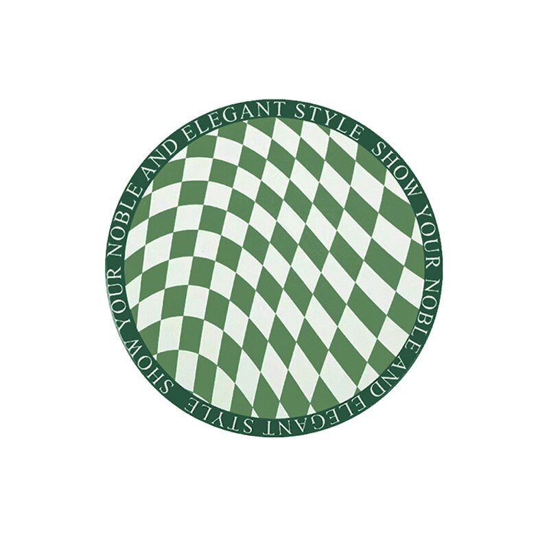 Checkered Colorful Coasters - DIVINE DESIGN