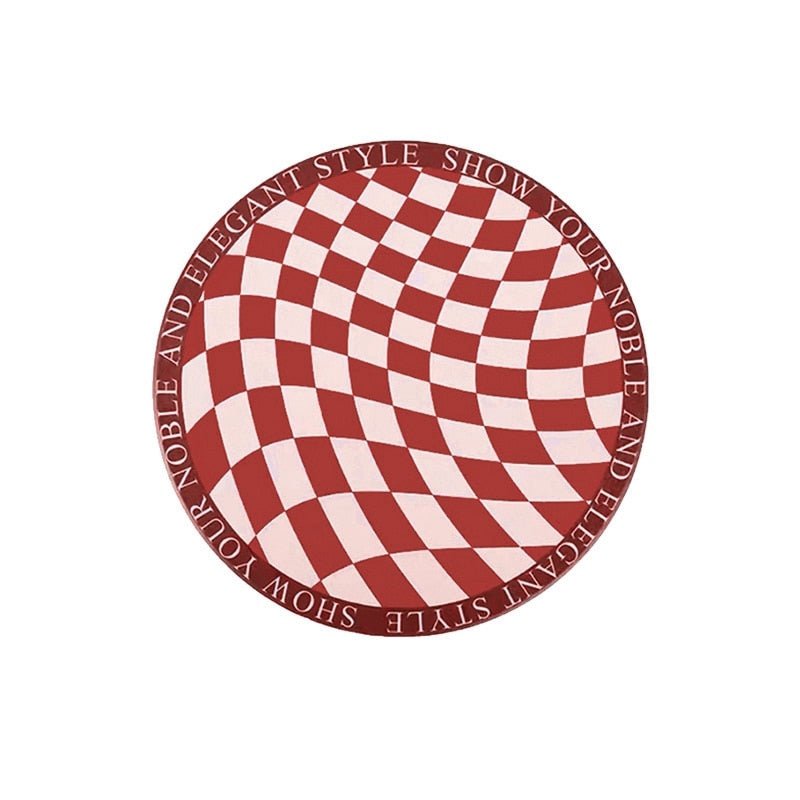 Checkered Colorful Coasters - DIVINE DESIGN