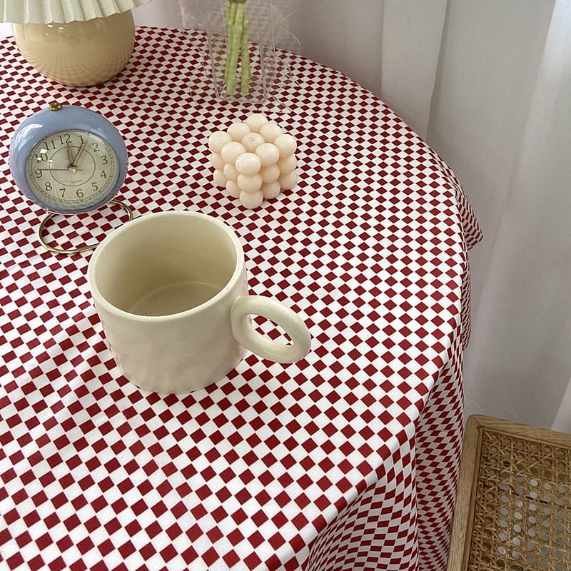 Checkered Tablecloth - DIVINE DESIGN