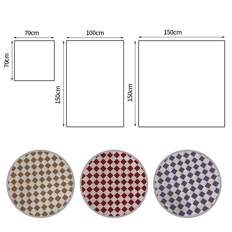 Checkered Tablecloth - DIVINE DESIGN