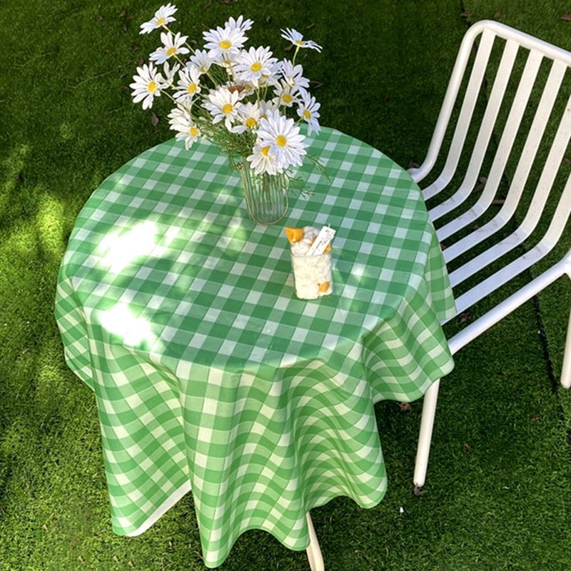 Checkered Tablecloth - DIVINE DESIGN