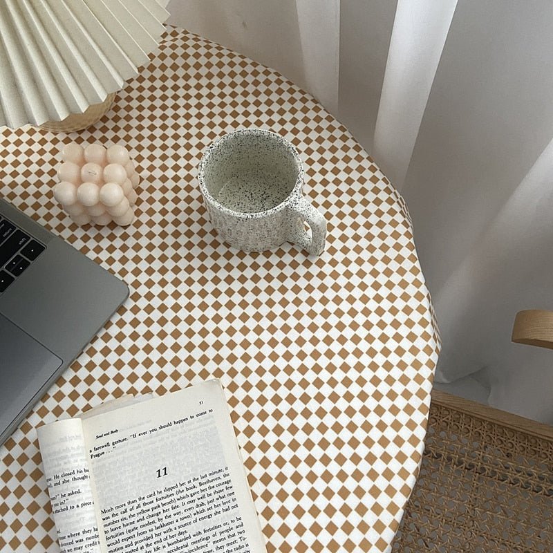 Checkered Tablecloth - DIVINE DESIGN