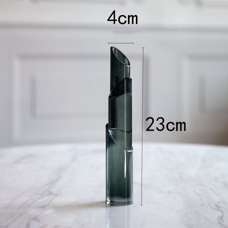 Crystal Bamboo Candlestick Holder - DIVINE DESIGN