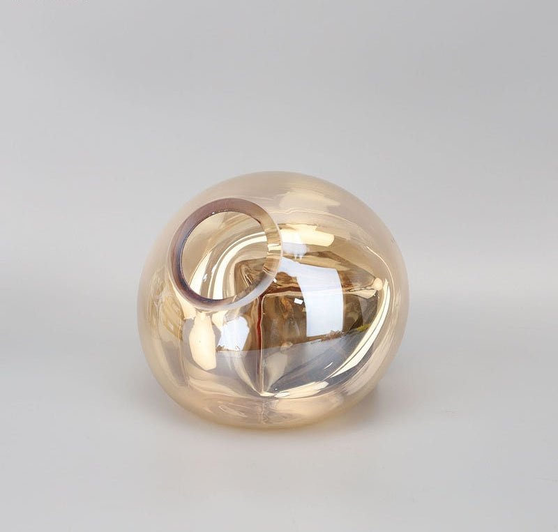 Crystal Glass Vase with Marble Base - DIVINE DESIGN