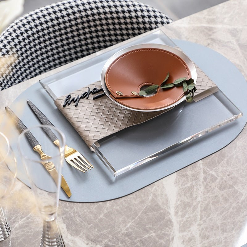 La Palace Tableware Set, Crystal and Stainless Steel - DIVINE DESIGN