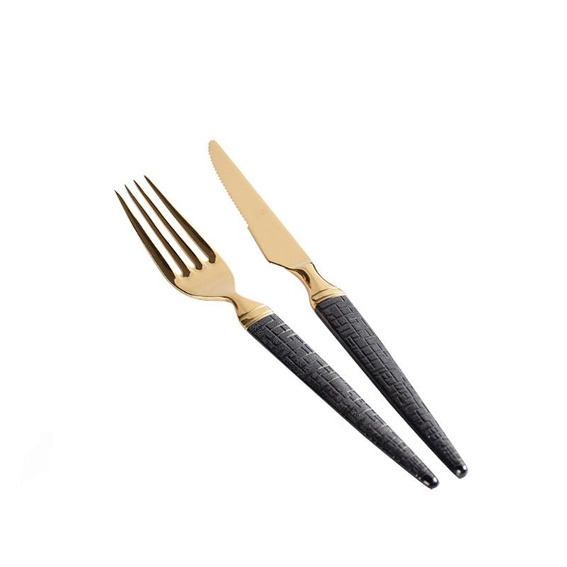 La Palace Tableware Set, Crystal and Stainless Steel - DIVINE DESIGN