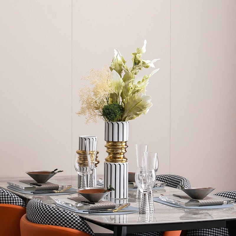La Palace Tableware Set, Crystal and Stainless Steel - DIVINE DESIGN