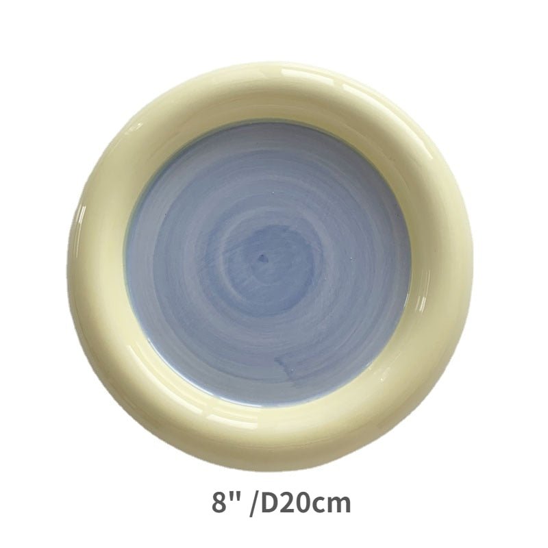 Lully Ceramic Dessert Plates - DIVINE DESIGN