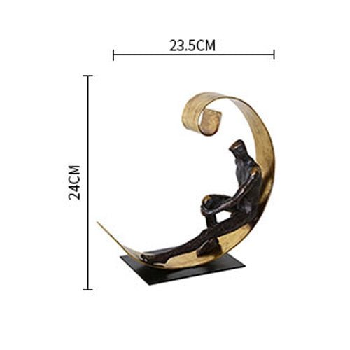 Men Decorative Figurine Sculpture - DIVINE DESIGN