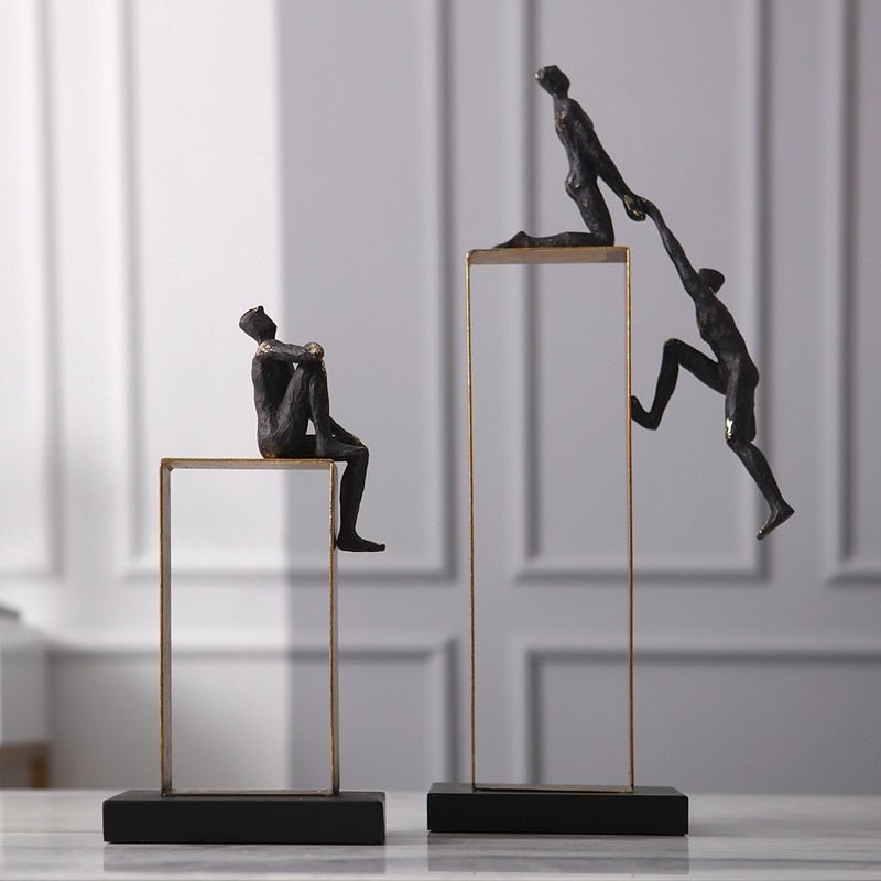 Men Decorative Figurine Sculpture - DIVINE DESIGN