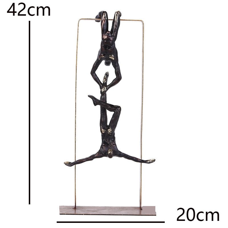 Men Decorative Figurine Sculpture - DIVINE DESIGN
