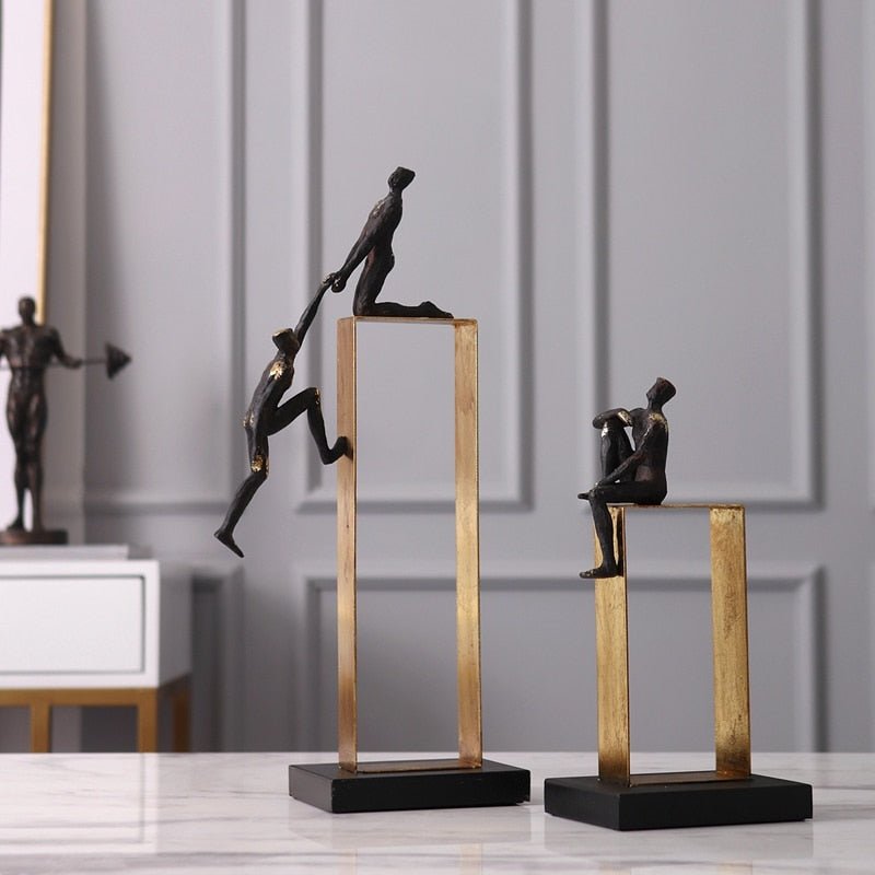 Men Decorative Figurine Sculpture - DIVINE DESIGN