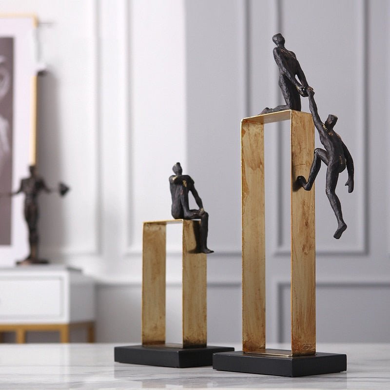 Men Decorative Figurine Sculpture - DIVINE DESIGN