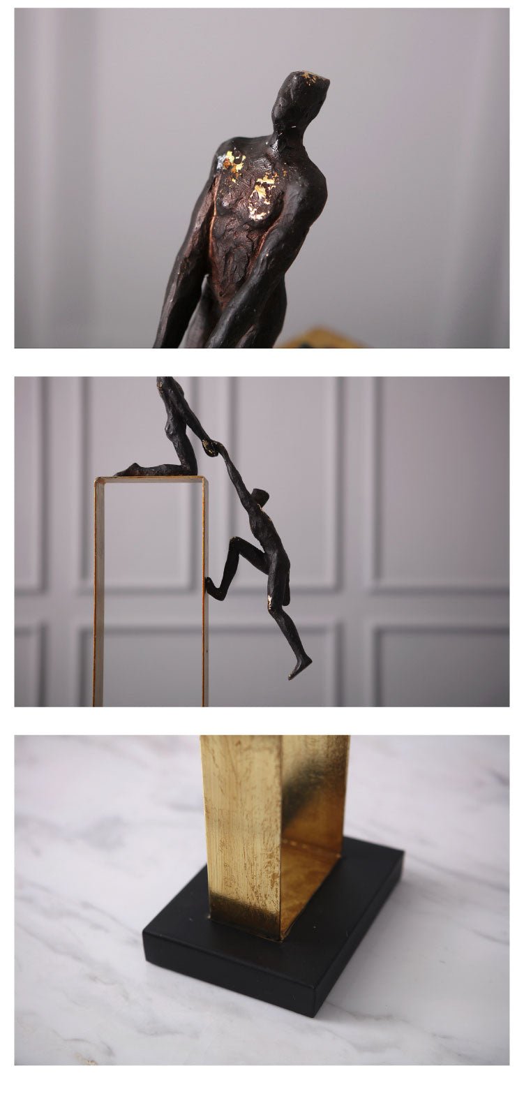 Men Decorative Figurine Sculpture - DIVINE DESIGN