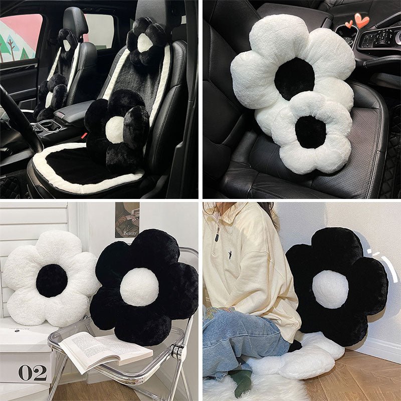 Plush Flower Shape Throw Pillows - DIVINE DESIGN