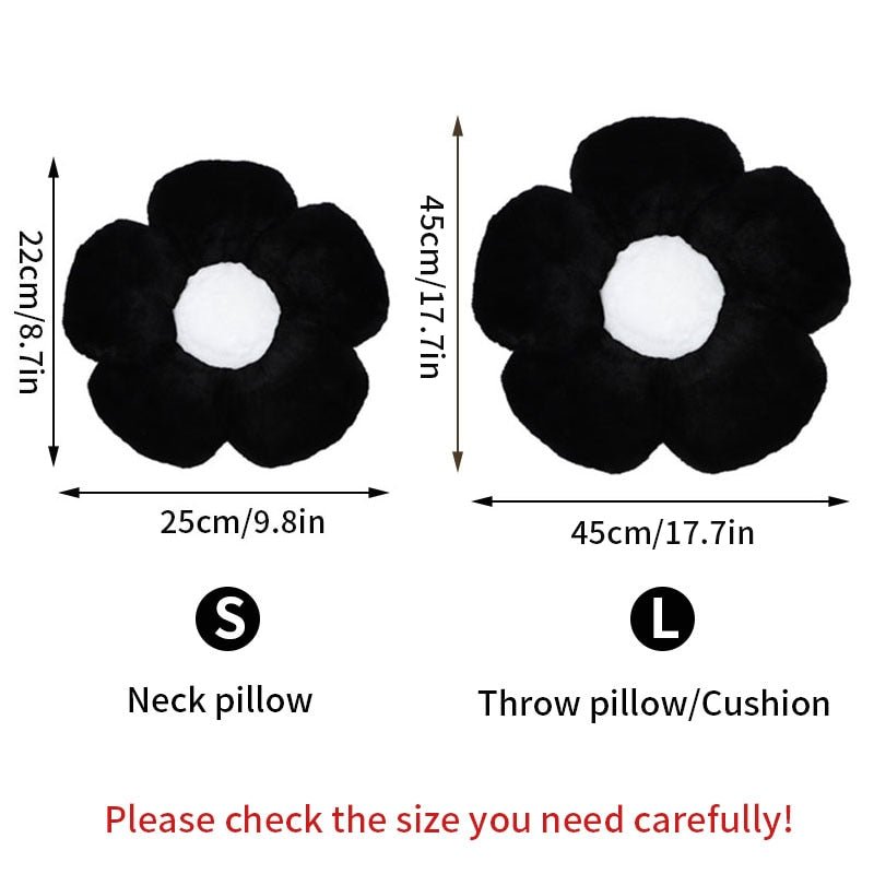 Plush Flower Shape Throw Pillows - DIVINE DESIGN