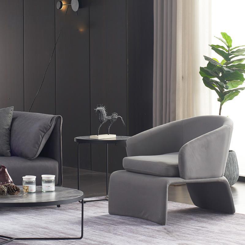 Upholstered Accent Chair - DIVINE DESIGN