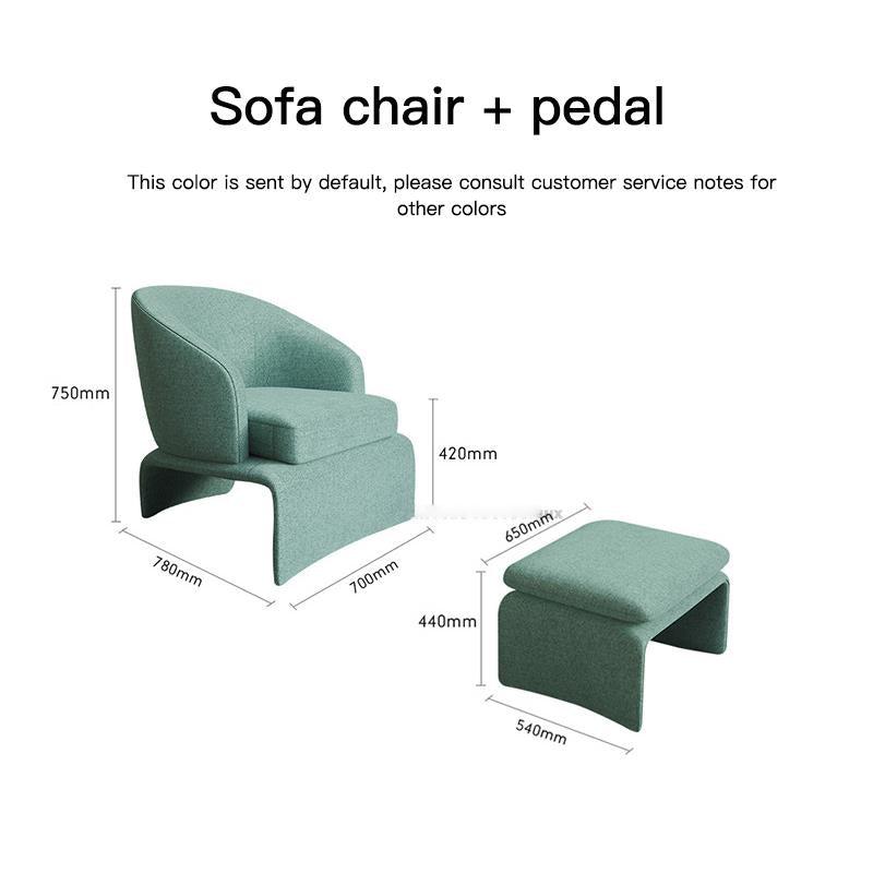 Upholstered Accent Chair - DIVINE DESIGN
