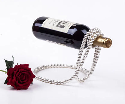 Pearl Necklace Shaped Wine Rack