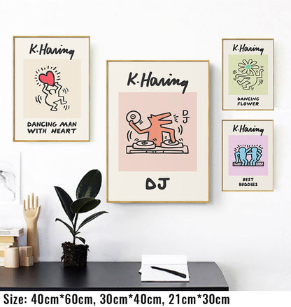 keith haring prints