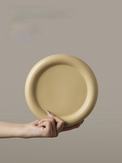 Rimi Irregular Ceramic Dessert Plates