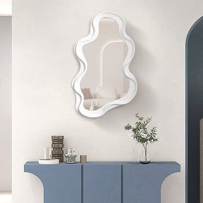 wavy ribbon mirror