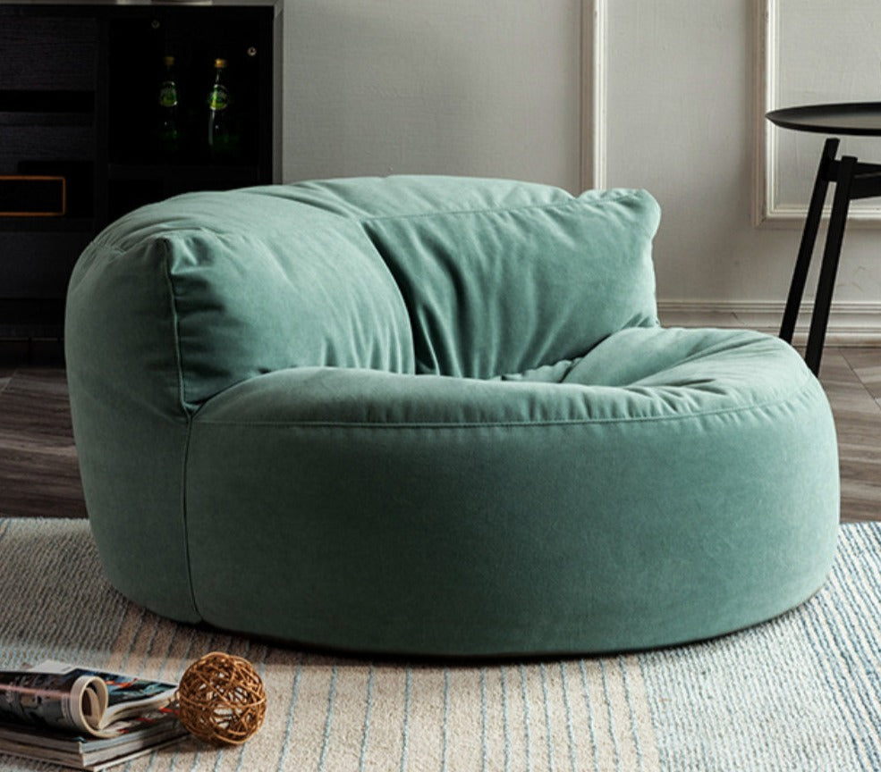 the suede cloud beanbag