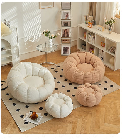 flower cloud bean bag