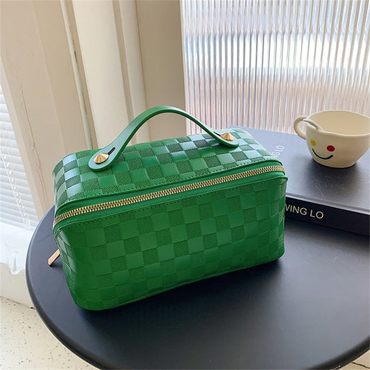 checker dream cosmetics case