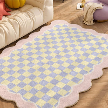 mellow pastello pattern rug