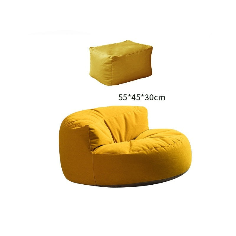 the suede cloud beanbag