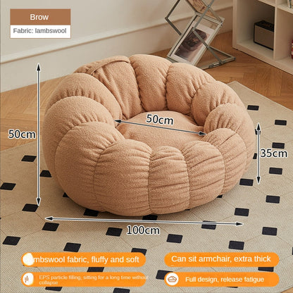 flower cloud bean bag