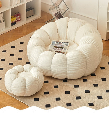 flower cloud bean bag