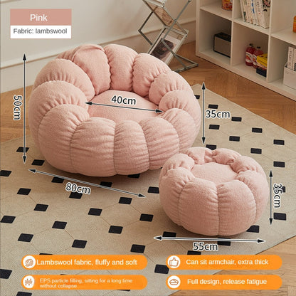 flower cloud bean bag