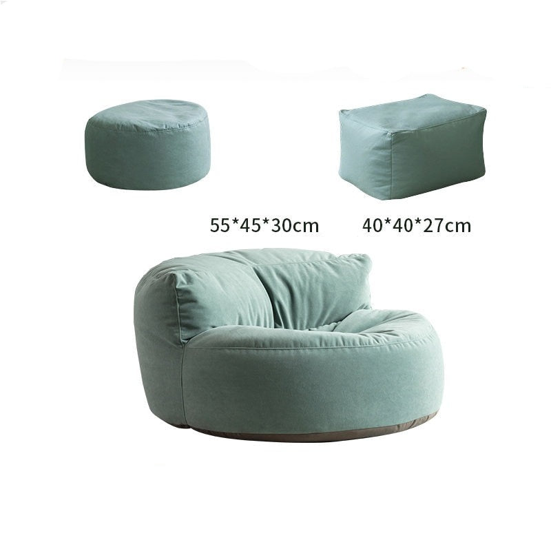the suede cloud beanbag
