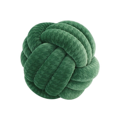 tight-knit knot cushion