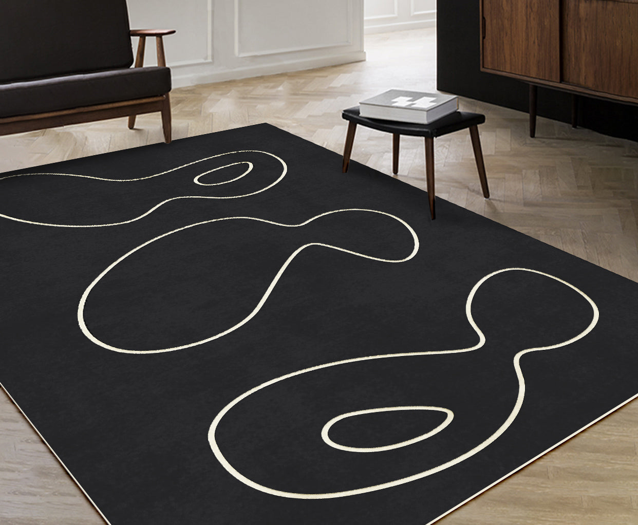 ink rug